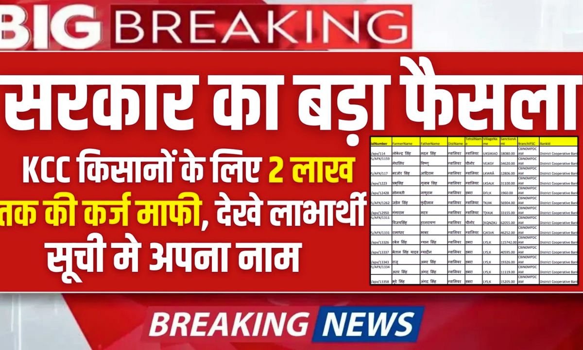 Big Good News for Farmers